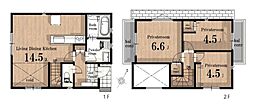 入間市扇台6丁目・全1棟　新築一戸建　〜LDK吹抜け〜