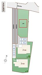 入間市大字小谷田・全3棟　建築条件なし土地　1区画 〜閑静な住宅街〜