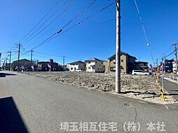 越谷市川柳町1丁目　建築条件付き売地　B区画