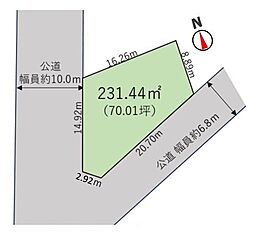 越谷市川柳町4丁目　売地