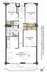 越谷ファミールハイツ5号棟