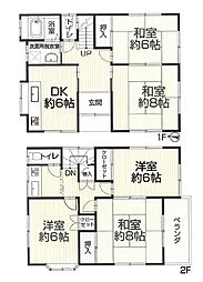 越谷市瓦曽根2丁目　中古一戸建て