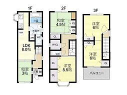 大開1丁目戸建（民泊不可）