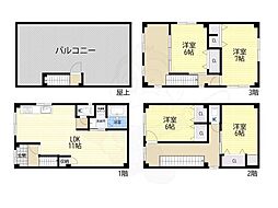 福島区海老江2丁目戸建て