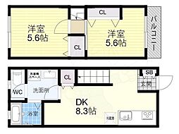大阪市北区本庄東1丁目の一戸建て