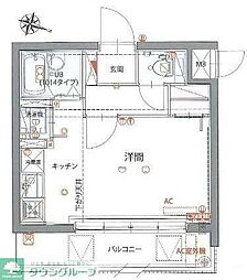 ＧＥＮＯＶＩＡ仲池上ｇｒｅｅｎ　ｗａｌｌ 204