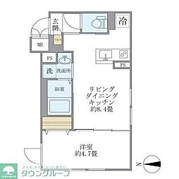 プラティーク旗の台ヒルサイド 403