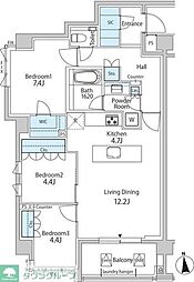 グリーンレジデンス赤坂 406