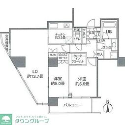 カスタリアタワー品川シーサイド 1902