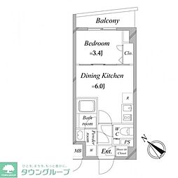 レジディア下丸子プレイス 403