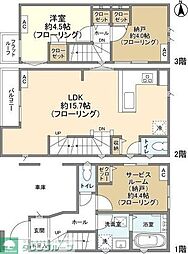 大田区西蒲田１丁目の一戸建て