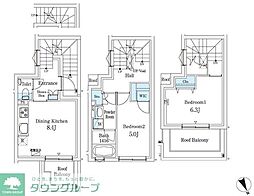 目黒区三田2丁目の一戸建て