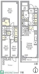 目黒区中根１丁目