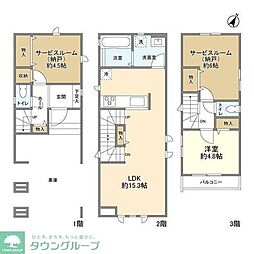 大田区大森東4丁目の一戸建て