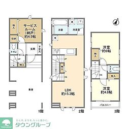 大田区大森東４丁目の一戸建て