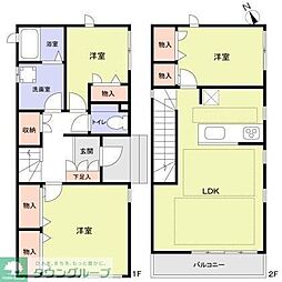 台東区浅草橋２丁目の一戸建て