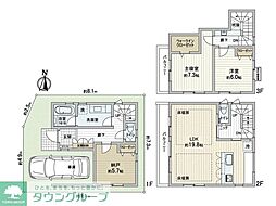 世田谷区世田谷2丁目の一戸建て