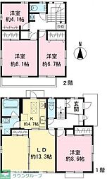 世田谷区千歳台1丁目の一戸建て