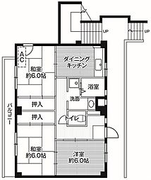 ビレッジハウス川井宿4号棟 (403号室)