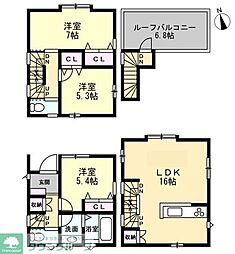 今宿西町　貸一戸建