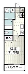 ミレネール中原A棟 206