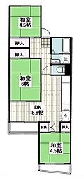 南永田団地1-3号棟 308