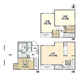 さいたま市南区松本３丁目の一戸建て