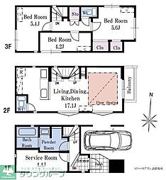 さいたま市浦和区岸町１丁目の一戸建て