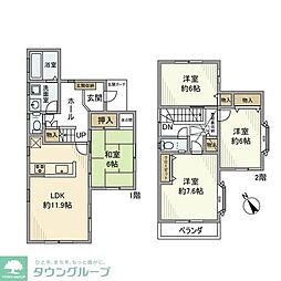 蕨市塚越７丁目の一戸建て