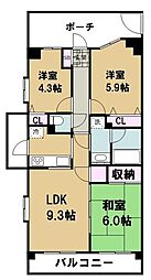 メイツ南浦和ガーデン 401
