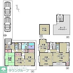 蕨市中央７丁目の一戸建て
