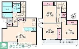 川口市鳩ヶ谷本町３丁目の一戸建て