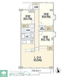 西武拝島ハイツ1号棟