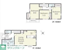 リナージュＬ　あきる野三内　第1期　1号棟
