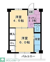 ビレッジハウス郷地8号棟 (304号室)