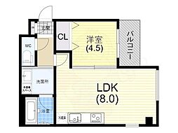 クレール西多聞通 202