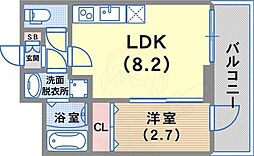 アドバンス三宮ラシュレ 902