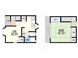 御船通3丁目貸家 1