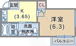フロンフィール大道通 204