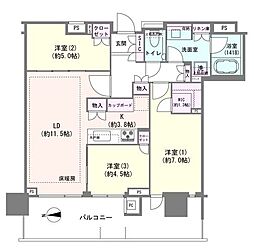 ＨＡＲＵＭＩ　ＦＬＡＧ　ＰＡＲＫ　ＶＩＬＬＡＧＥ　Ｔ棟