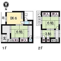 京都市北区上賀茂東上之段町の一戸建て