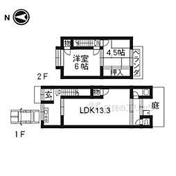 京都市北区大宮西山ノ前町の一戸建て