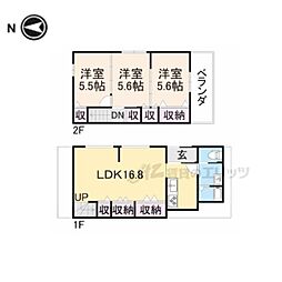 京都市北区紫野石龍町の一戸建て