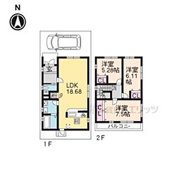 京都市上京区御前通今出川上る２丁目北町の一戸建て