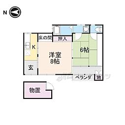 京都市左京区岡崎西福ノ川町の一戸建て