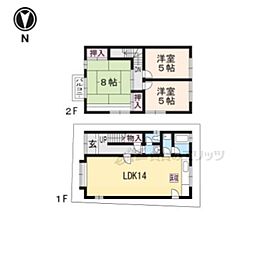京都市左京区北白川東伊織町の一戸建て