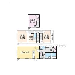 京都市左京区上高野鷺町の一戸建て