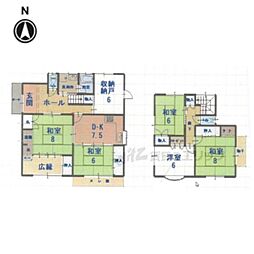 京都市左京区修学院高部町の一戸建て