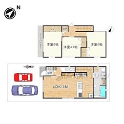 京都市北区西賀茂北山ノ森町の一戸建て