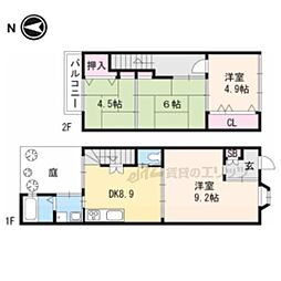 京都市北区紫野下築山町の一戸建て